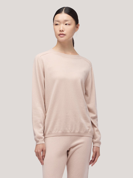 Maglia donna paricollo manica lunga, catenella sul fianco - Maglia donna paricollo manica lunga, catenella sul fianco alt - 002