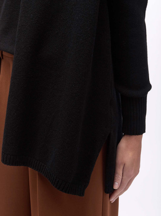 Cardigan aperto in cashmere - Cardigan aperto in cashmere alt - 002