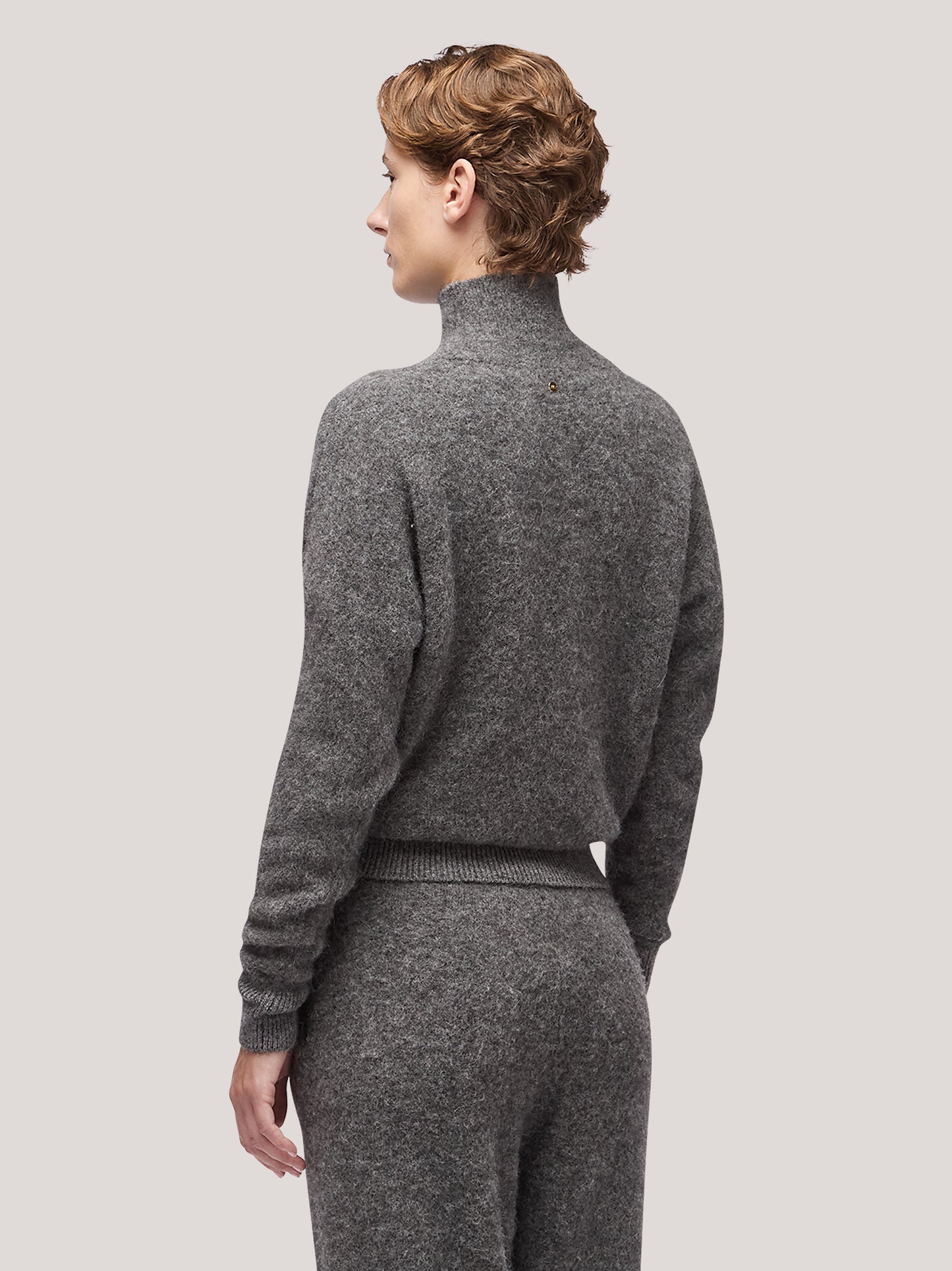 Maglia donna collo alto manica lunga, hanaq acciaio 250n83_fw254a_085acc 68147673268550