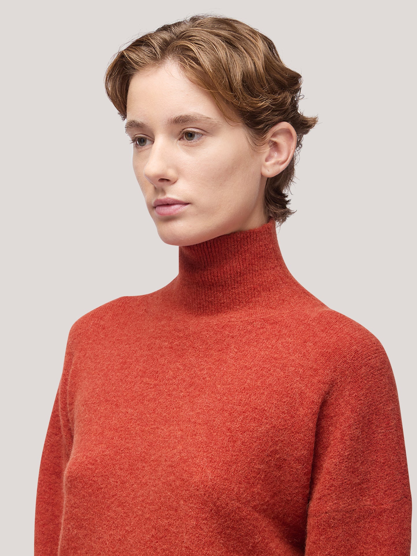 Maglia donna collo alto manica lunga, hanaq rame 250n83_fw254a_677ram 68054384312646