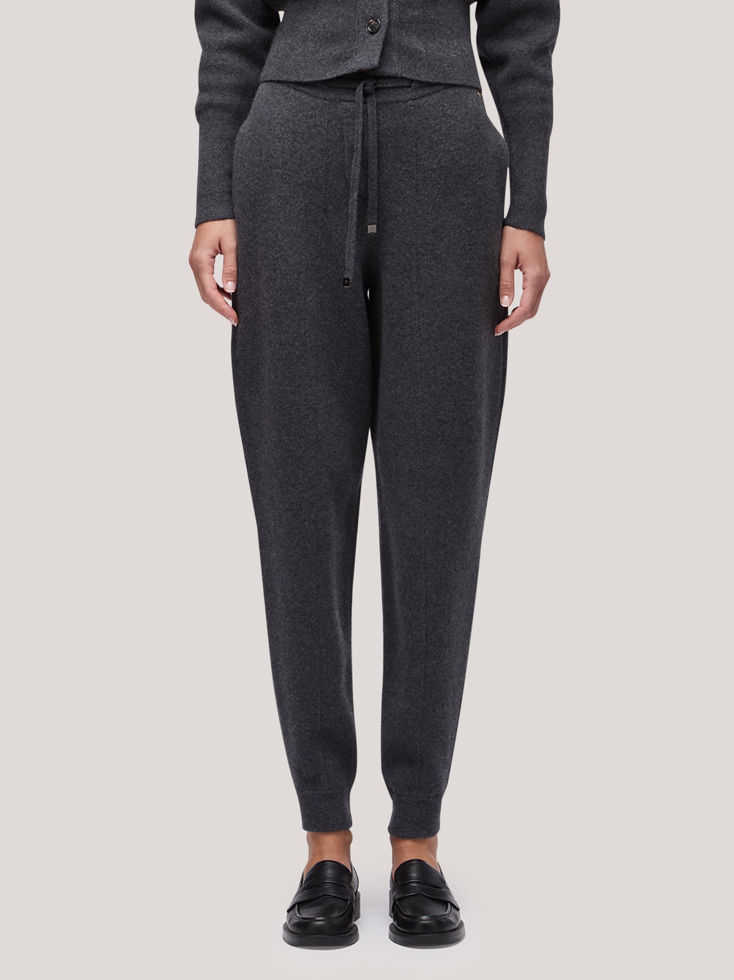 Women's Milan0 stitch trousers coal 250r21_fw25-7_a70car 68146924585286