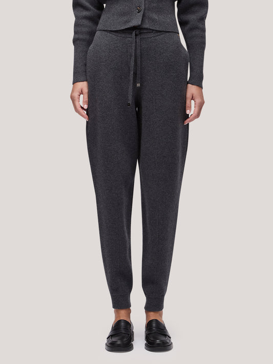 Pantalone donna punto milano - Pantalone donna punto milano alt - 002