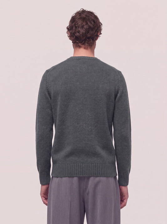 Maglia uomo paricollo tipo felpa - Maglia uomo paricollo tipo felpa alt - 002