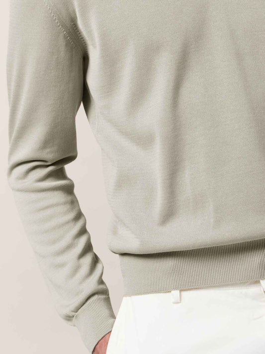 Maglia uomo scollo V manica lunga - Maglia uomo scollo V manica lunga alt - 002