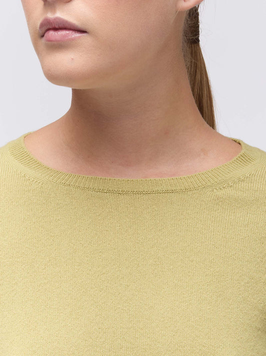Cashmere crew neck sweater - Cashmere crew neck sweater alt - 002