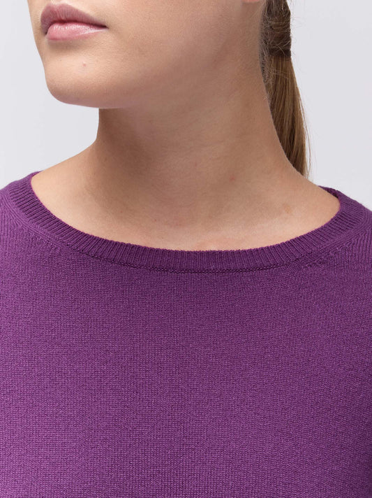 Cashmere crew neck sweater - Cashmere crew neck sweater alt - 002