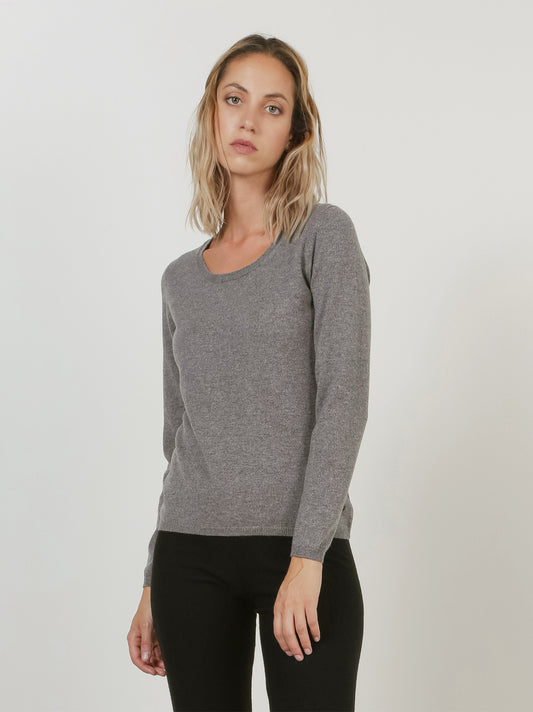 Wide-neck cashmere sweater acciaio mel 550784_rcapi_085088