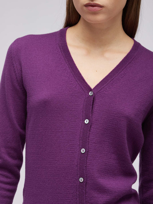 Cardigan in cashmere - Cardigan in cashmere alt - 002