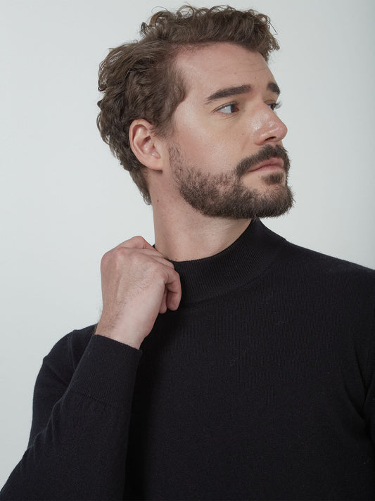 Cashmere turtleneck sweater - Cashmere turtleneck sweater alt - 002