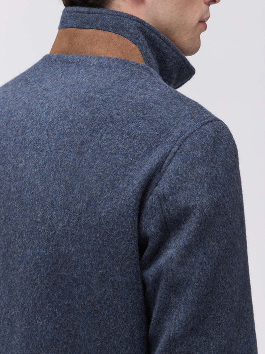 Bomber in lana cashmere - Bomber in lana cashmere alt - 002