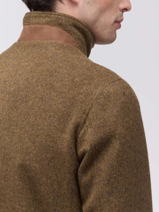 Bomber in lana cashmere - Bomber in lana cashmere alt - 002