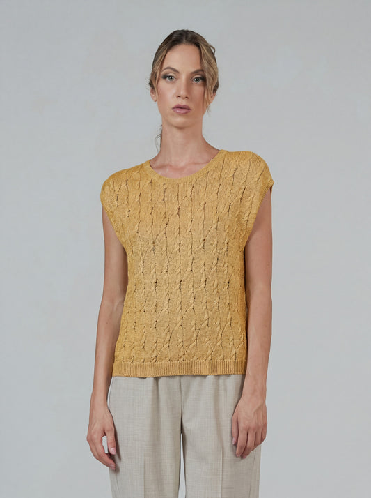 Kimono sweater, cable knit grano 240z64_n_ss247a_i05gra