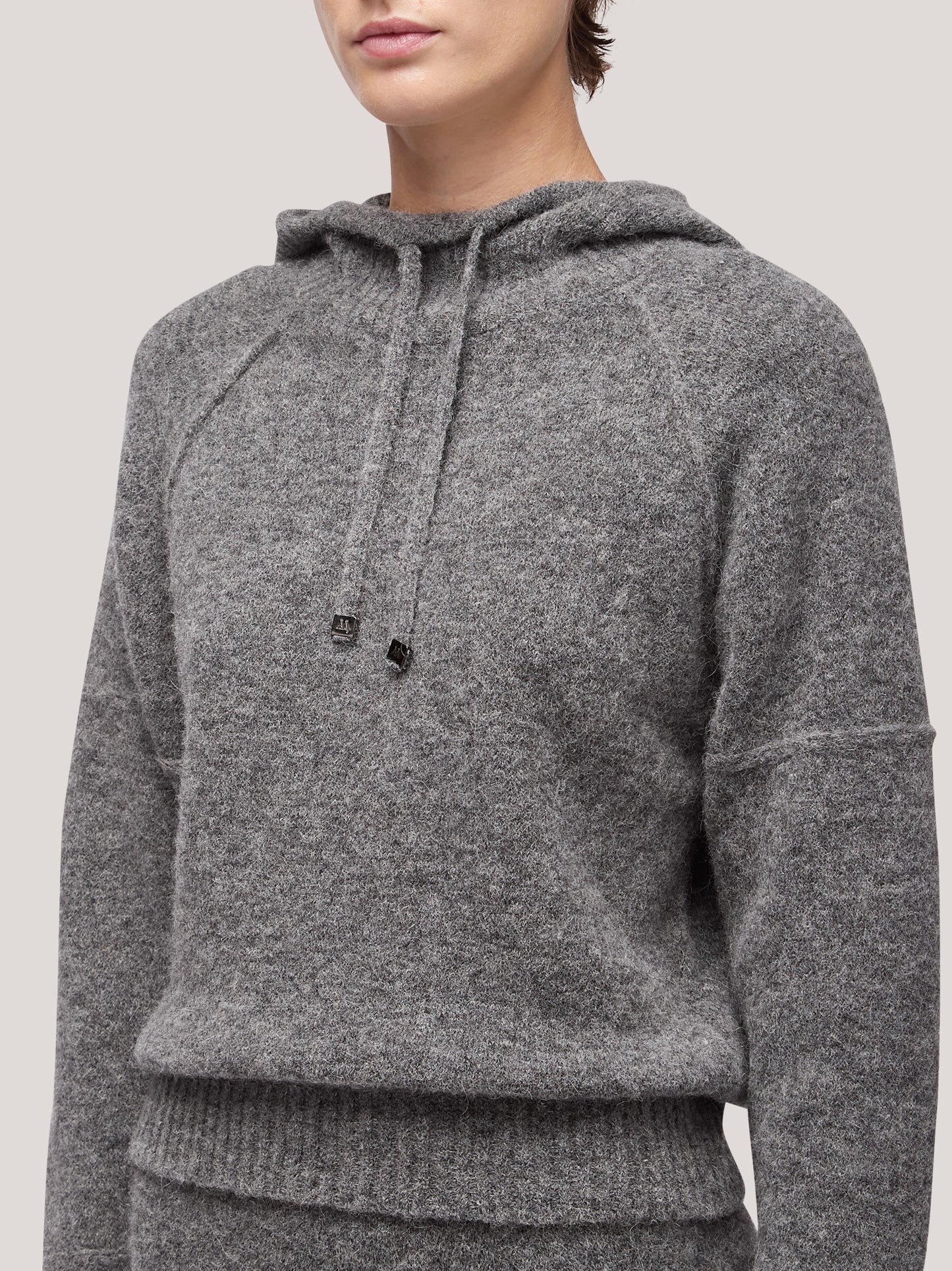 Women's long-sleeved raglan hoodie, hanaq tobacco 250n84_fw254a_426tab 68054410199366