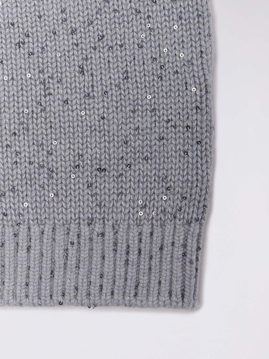 Cuffia lenta dietro con paillettes - Cuffia lenta dietro con paillettes alt - 002