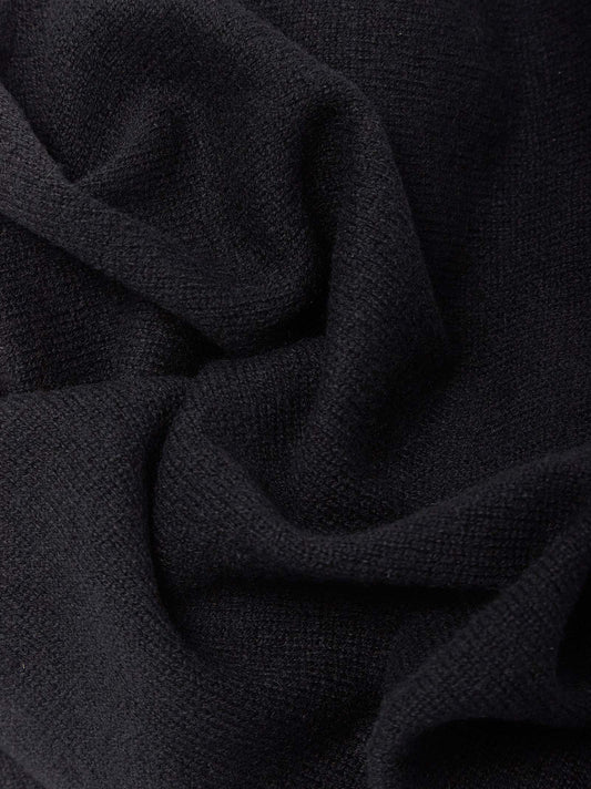 Sciarpa rasata semplice 200 x 35 cm nero 25k320_n_fw25-3_096ner