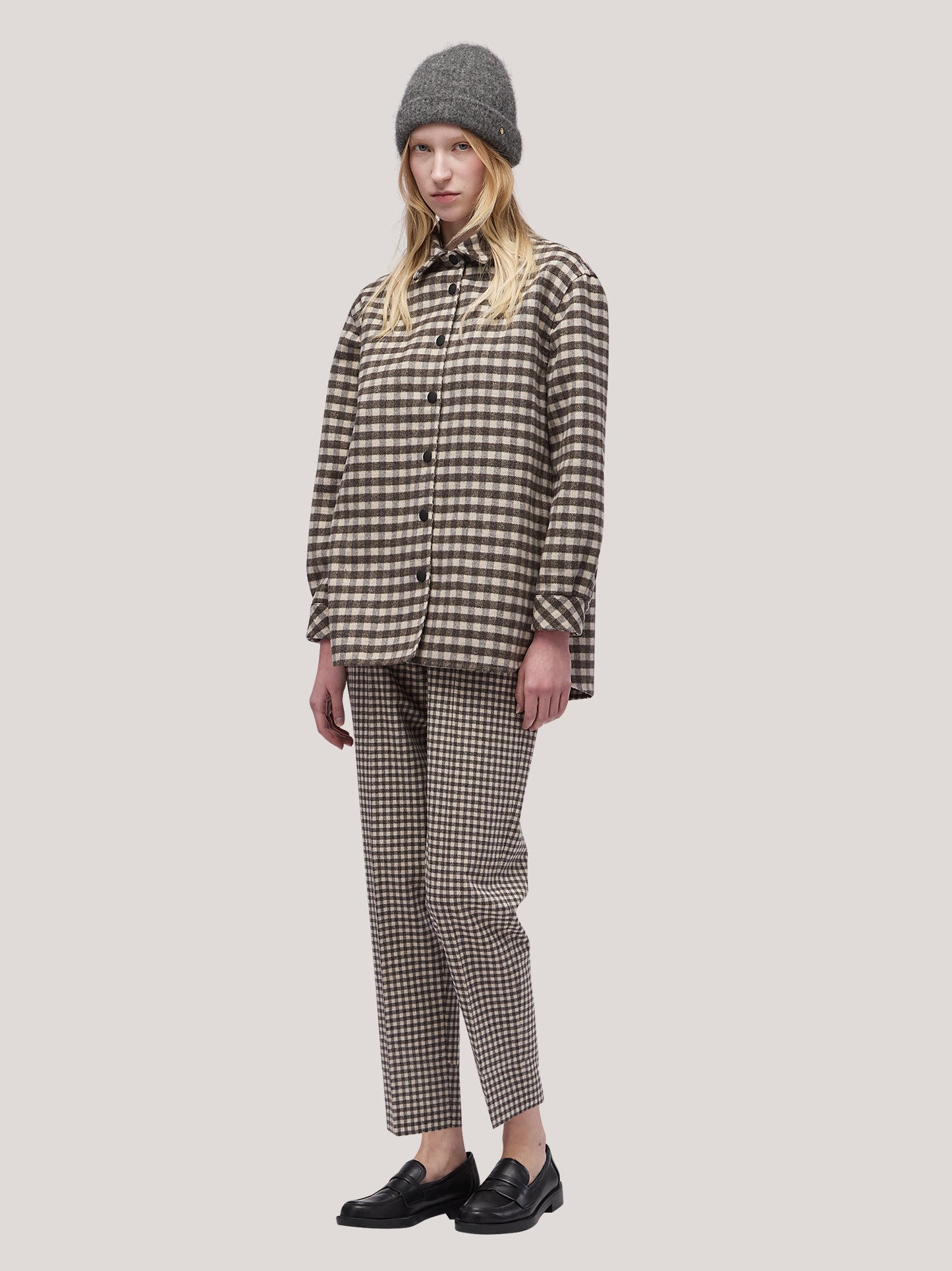 Cuffia con risvolto, hanaq acciaio 25k376_fw254a_085acc 68520873918790