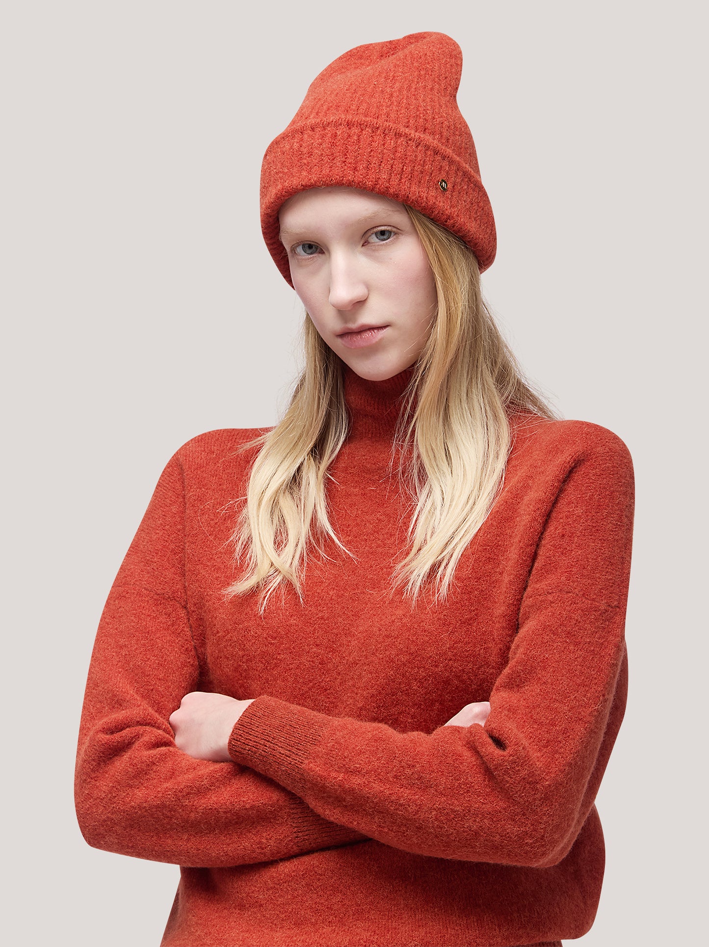 Cuffia con risvolto, hanaq rame 25k376_fw254a_677ram 68520864514374