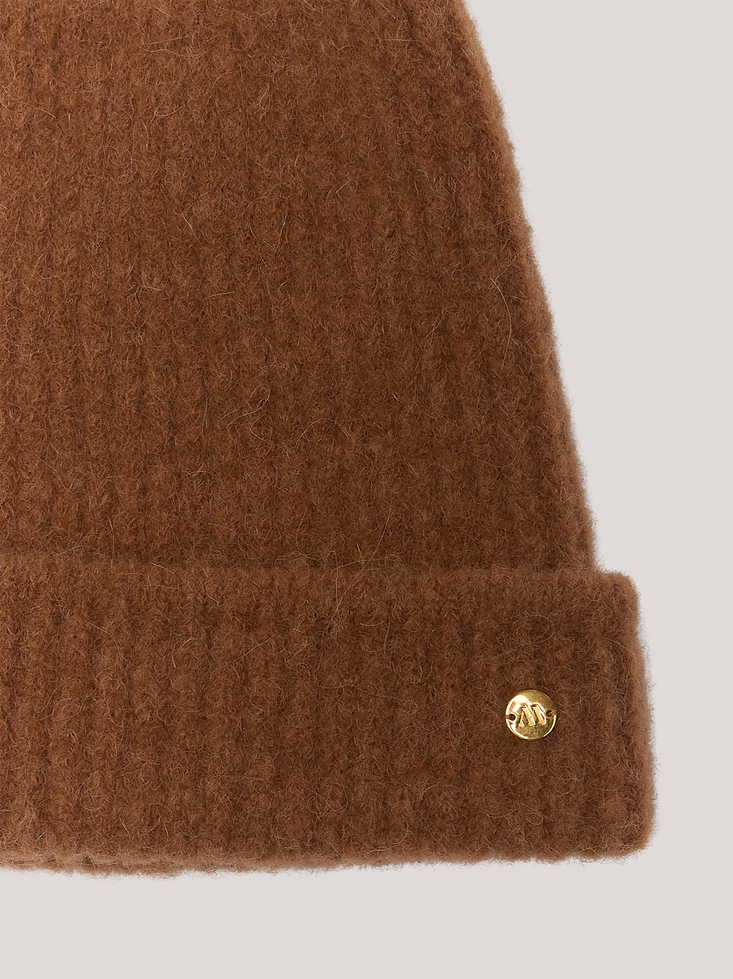 Cuffia con risvolto, hanaq tabacco 25k376_fw254a_426tab 69567130140998