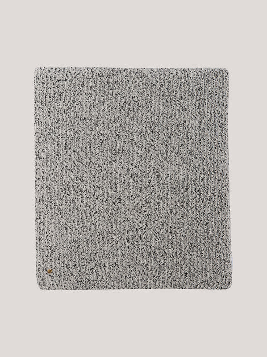 Sciarpa ampia a coste, mousse - Sciarpa ampia a coste, mousse alt - 002