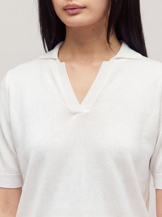 Maglia collo polo - Maglia collo polo alt - 002