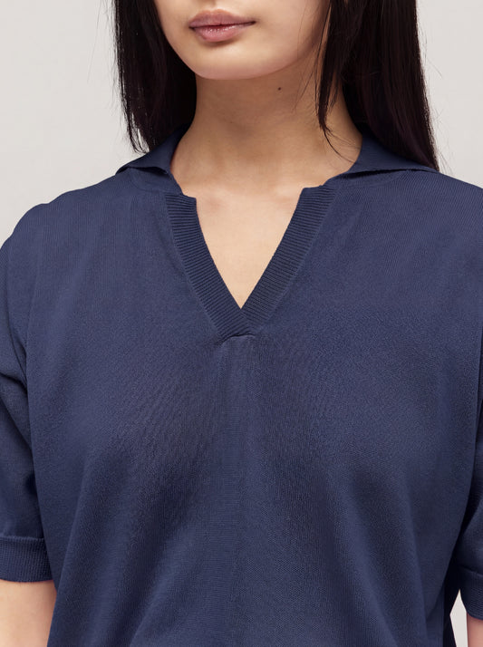 Maglia collo polo - Maglia collo polo alt - 002