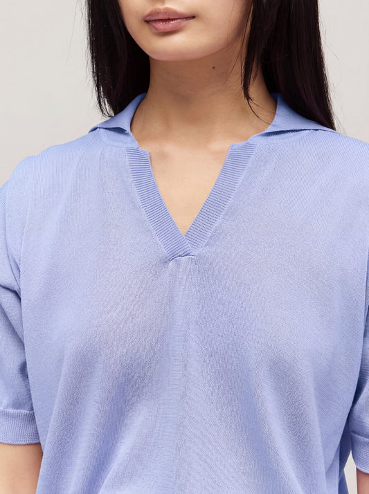 Maglia collo polo - Maglia collo polo alt - 002