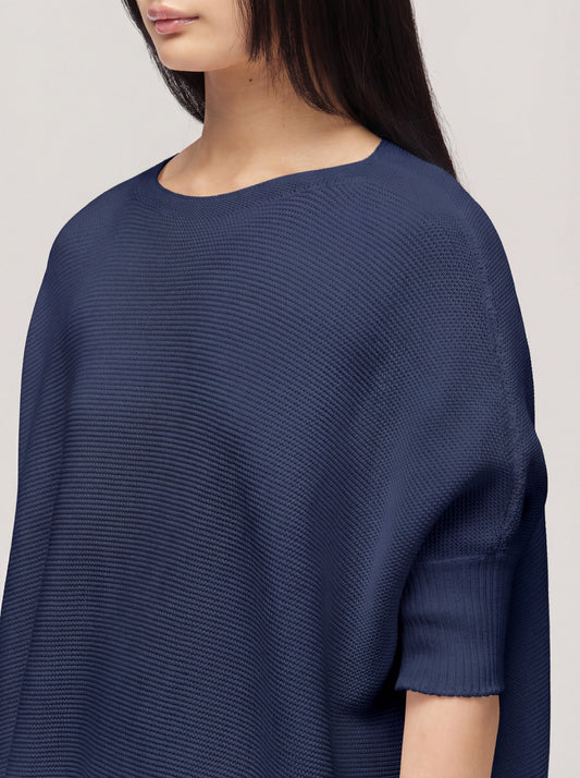 Maglia mantella lavorazione links - Maglia mantella lavorazione links alt - 002