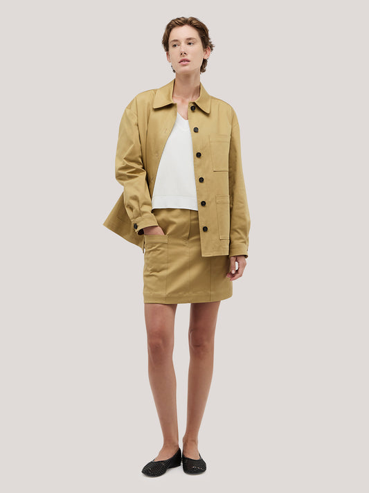 Maglia con scollo V ampio con manica lunga, punto rodier bianco 260z39_ss264a_217bia