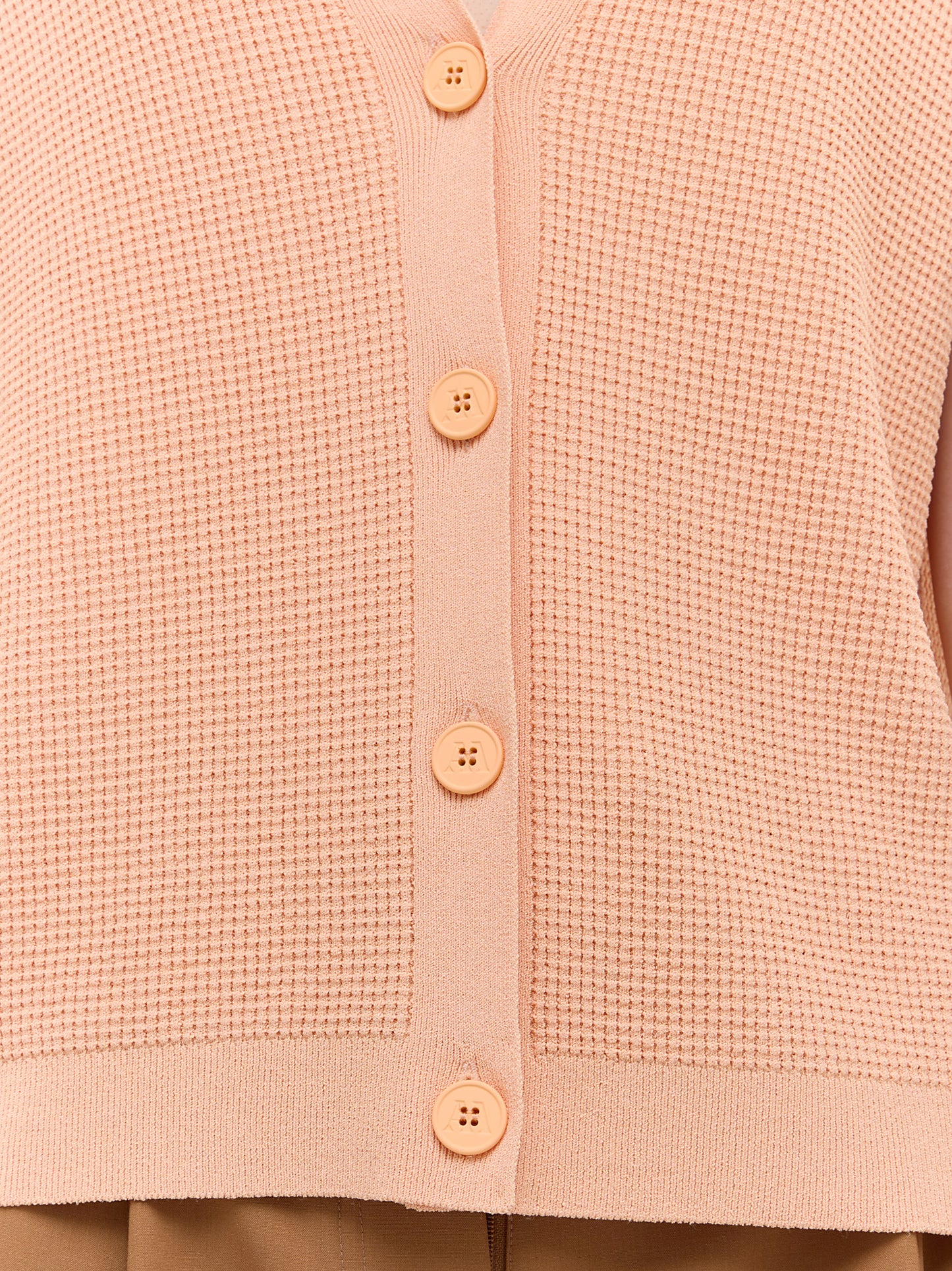 Maglia cardigan smanicato, punto rodier sour 260z40_ss264a_888sou 71770975338822