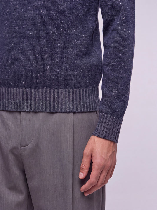 Men's vanisé long-sleeve crew neck sweater - Men's vanisé long-sleeve crew neck sweater alt - 002