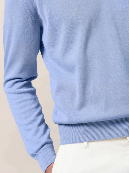 Maglia uomo scollo V manica lunga - Maglia uomo scollo V manica lunga alt - 002