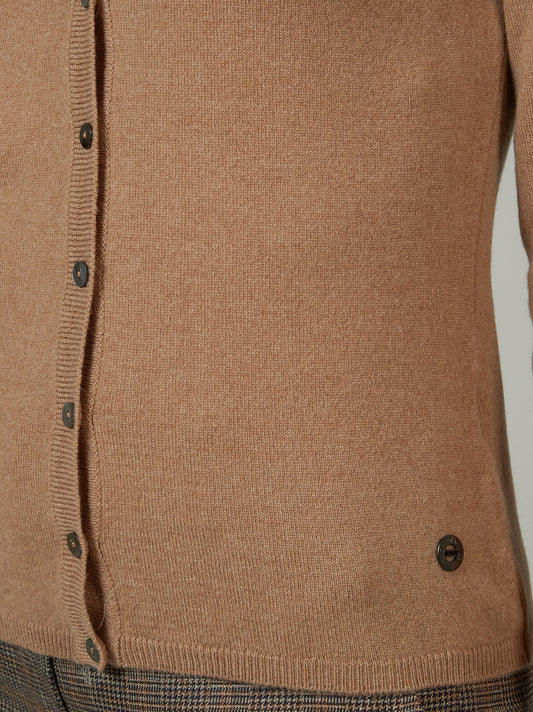 Cardigan in cashmere - Cardigan in cashmere alt - 002
