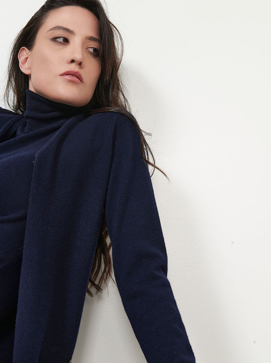 Cardigan in cashmere - Cardigan in cashmere alt - 002