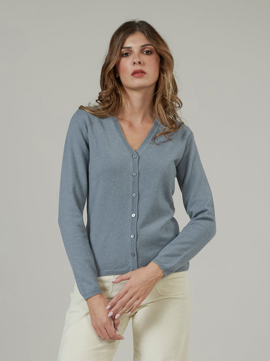 Cardigan in cashmere rain 550786_rcapi_i30i30