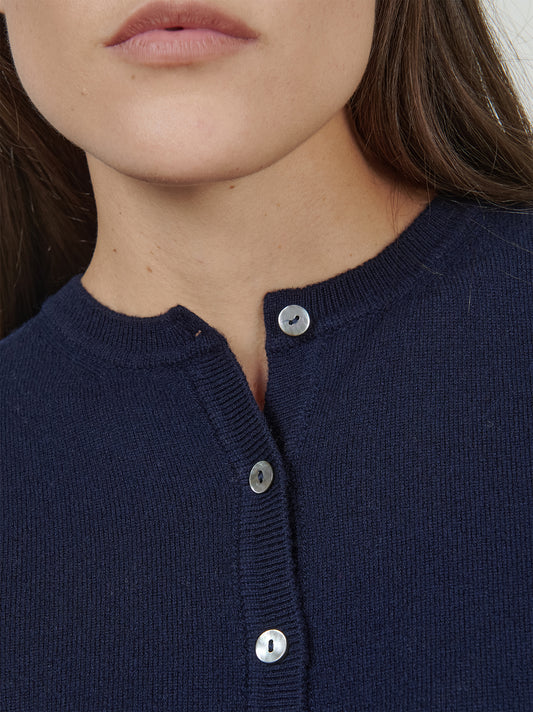 Cardigan in cashmere - Cardigan in cashmere alt - 002