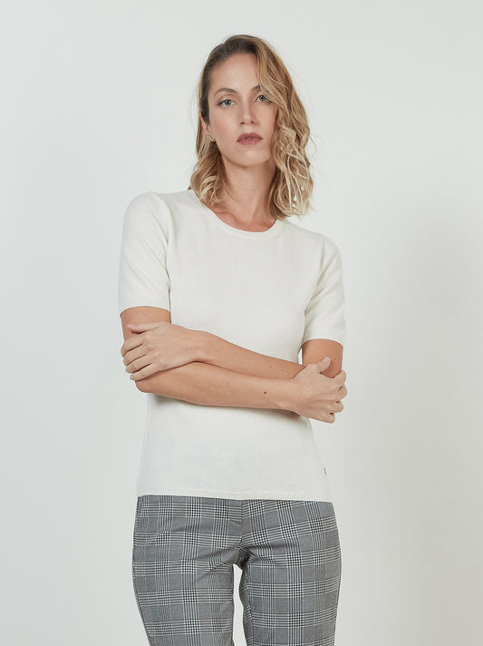 Cashmere T-shirt bianco nat 550791_rcapi_217218