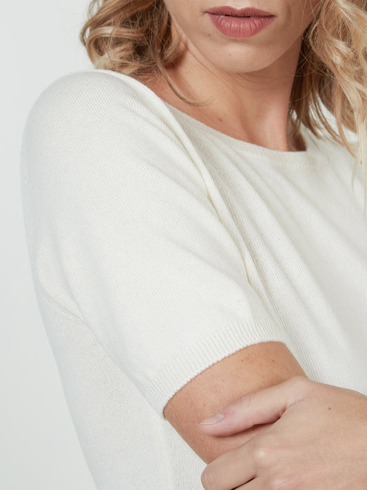 Cashmere T-shirt - Cashmere T-shirt alt - 002