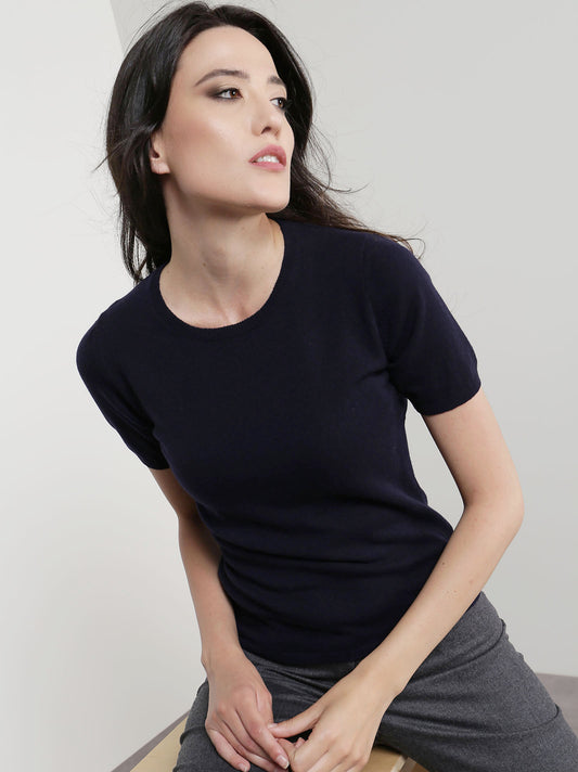 Cashmere T-shirt - Cashmere T-shirt alt - 002
