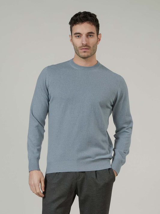 Maglia girocollo in cashmere rain 55k072_rcapi_i30i30