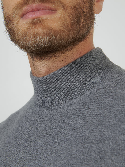 Cashmere turtleneck sweater - Cashmere turtleneck sweater alt - 002