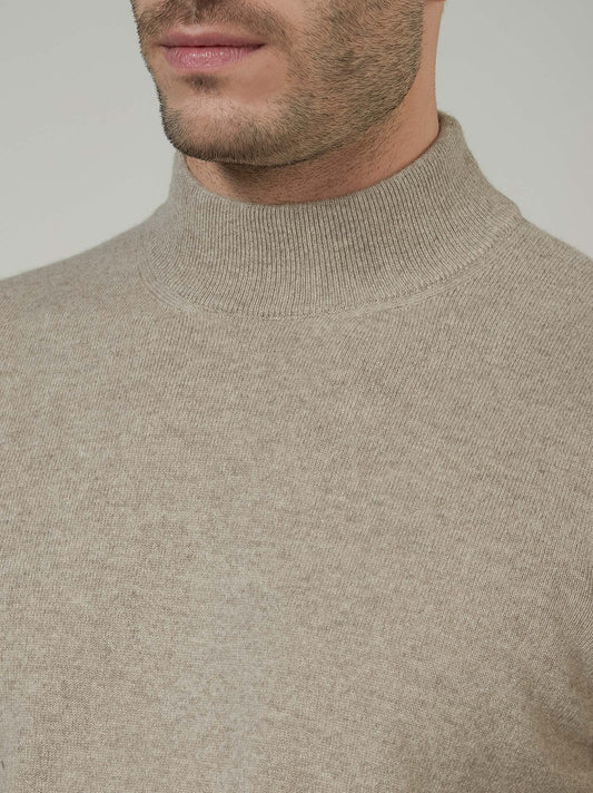 Maglia lupetto in cashmere - Maglia lupetto in cashmere alt - 002