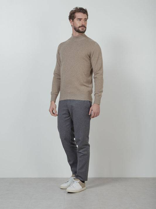 Maglia lupetto in cashmere - Maglia lupetto in cashmere alt - 002
