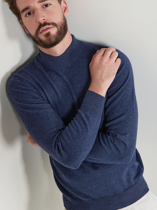 Maglia lupetto in cashmere - Maglia lupetto in cashmere alt - 002