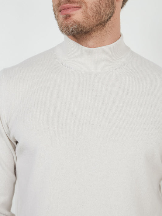 Maglia lupetto in cashmere - Maglia lupetto in cashmere alt - 002