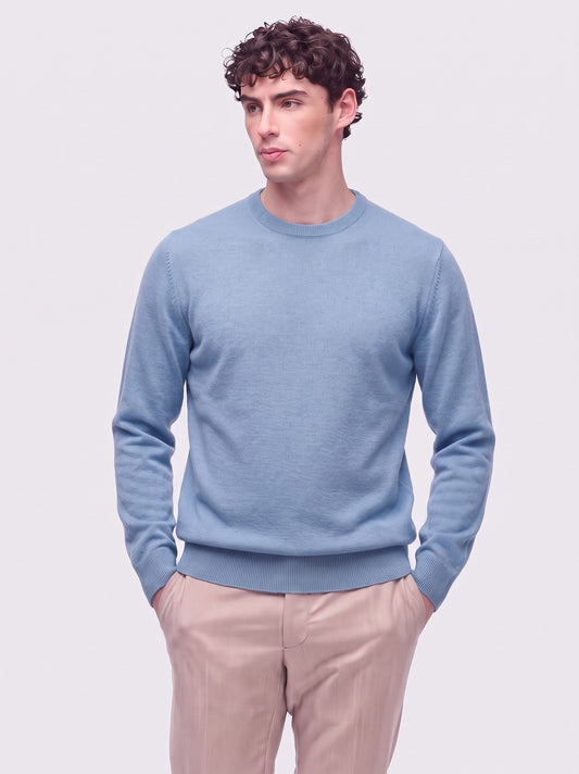 Maglia girocollo in cashmere atlantic 55k072_rcapi_335atl