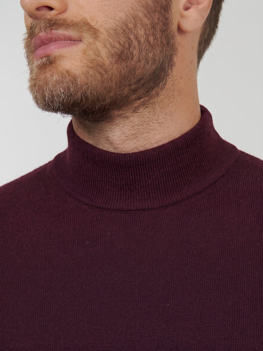 Maglia lupetto in cashmere - Maglia lupetto in cashmere alt - 002
