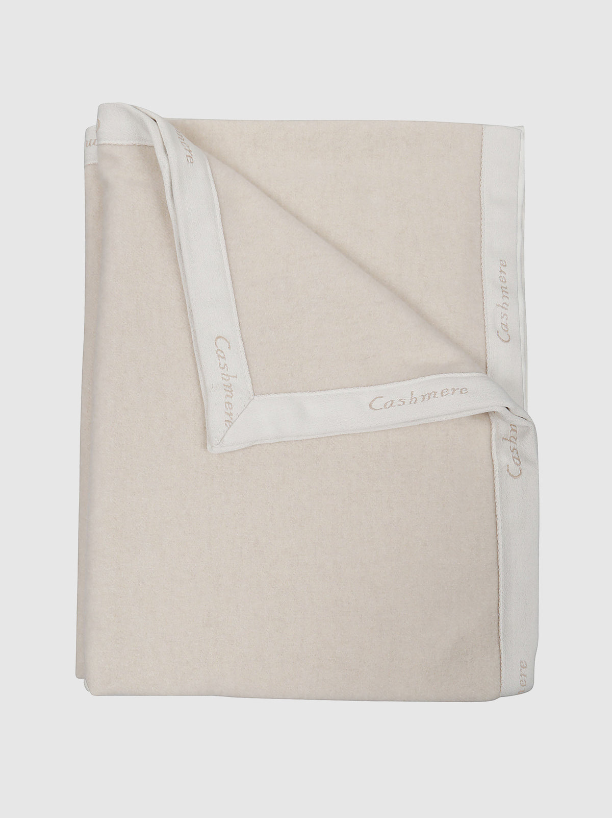 Pure Cashmere Double Blanket with Trim Finish tortora                                                                                              cop016_rcapi_002370 77180548776262
