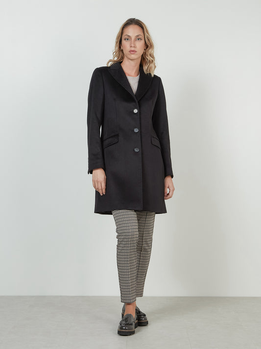 Cappotto in cashmere con collo reverse nero cp0001_rcapi_096096