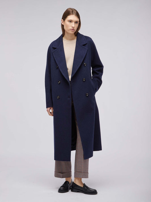 Cappotto doppio petto da donna over in cashmere blu cp0204_col3_tblu00
