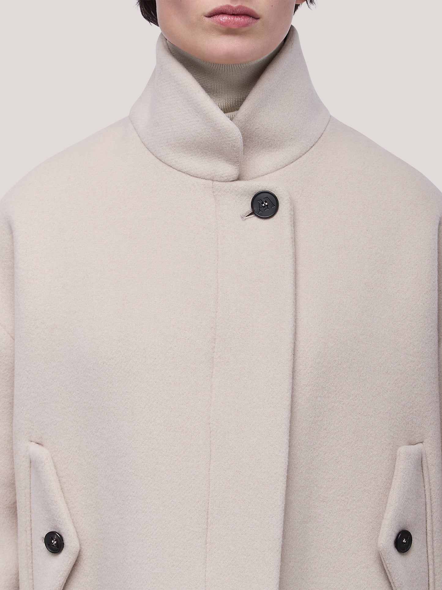 Wool-cashmere egg-shape cocoon coat moon cpa115_t28 n_f26-28_tluna0 75933728342342